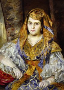 Mme. Clementine Stora con vestido argelino, o Mujer argelina, 1870